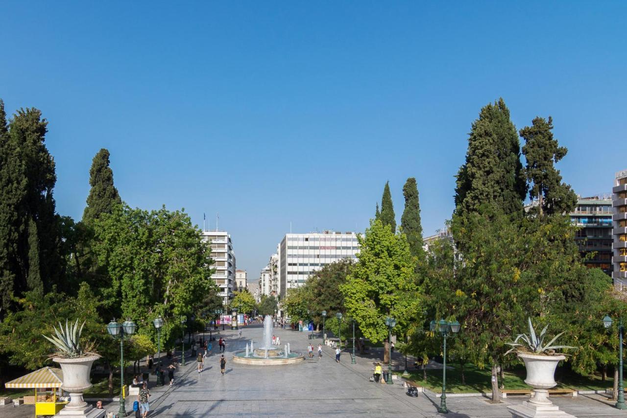 Elegant Studio In Athens B Exteriér fotografie